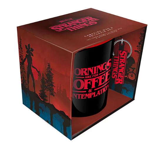 Tazza Stranger Things Mornings Are For Coffee And Contemplation - Gp85919 Tazza Stranger Things Mornings Are For Coffee And Contemplation - Gp85919